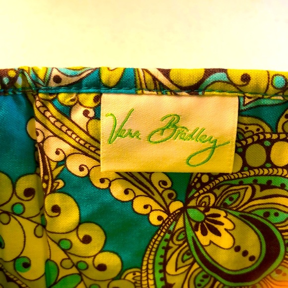 Vera Bradley Tri-Fold Wallet in Peacock - Picture 7 of 9